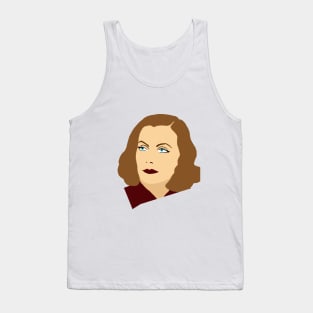 Greta Garbo Portrait Tank Top